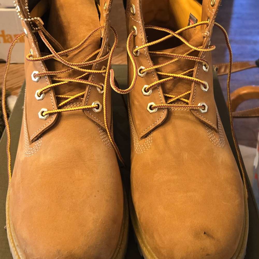 Timberland Men's Tan Leather Boots